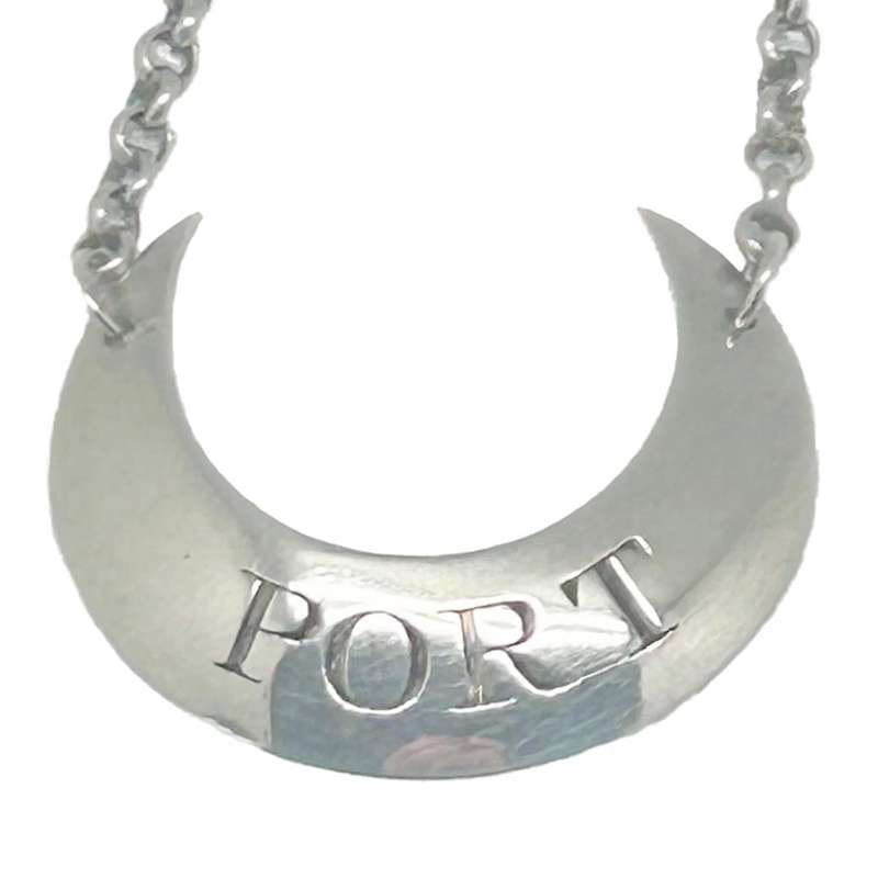 Hallmarked Silver Port Decanter Label London 1804 - Bateman