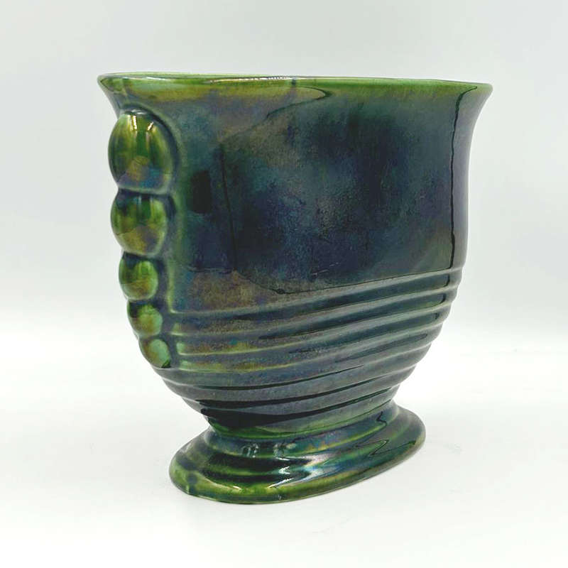 Lucia Ware Lustre Green Vase 20th