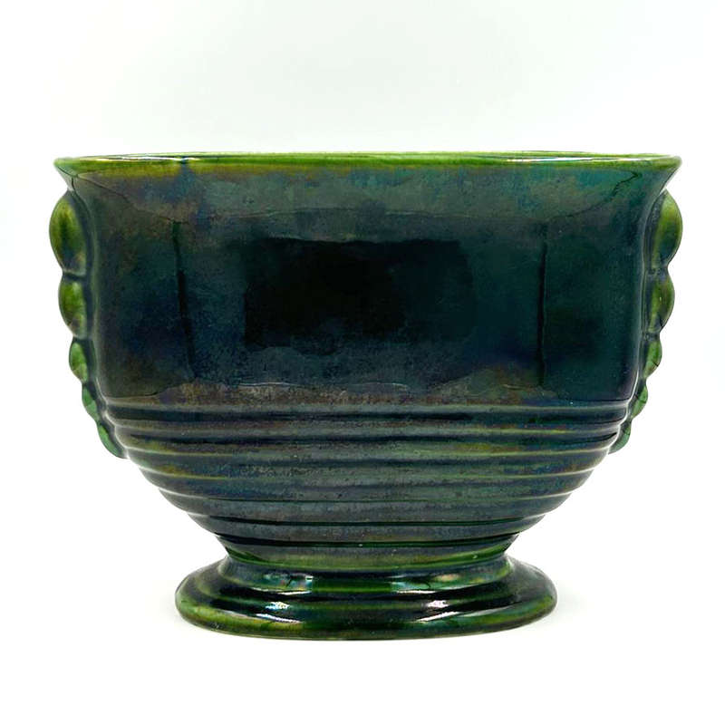 Lucia Ware Lustre Green Vase 20th