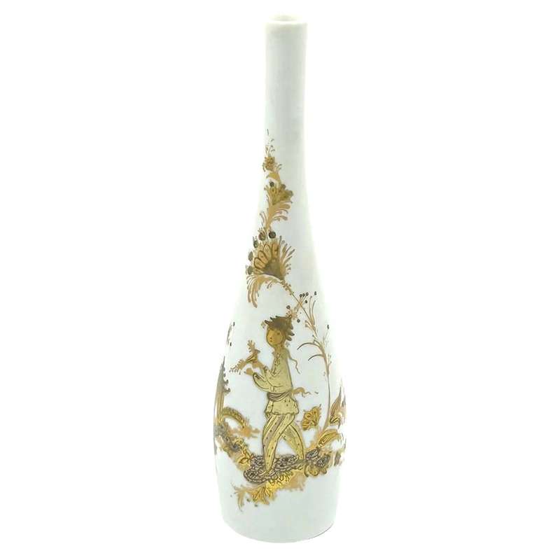 Rosenthal Studio Line Quatre Couleurs 1583 Tall Bud Vase Bjorn Wiinblad
