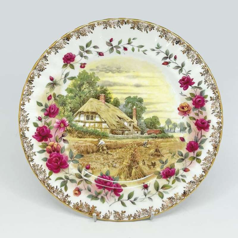 Royal Albert Four Seasons Autumn Plate F F Errill