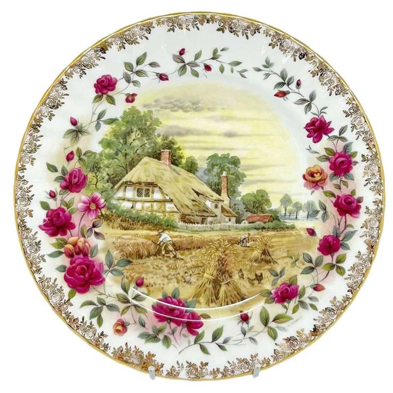 Royal Albert Four Seasons Autumn Plate F F Errill