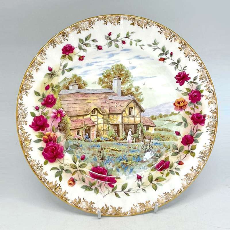 Royal Albert Four Seasons Spring Plate F F Errill