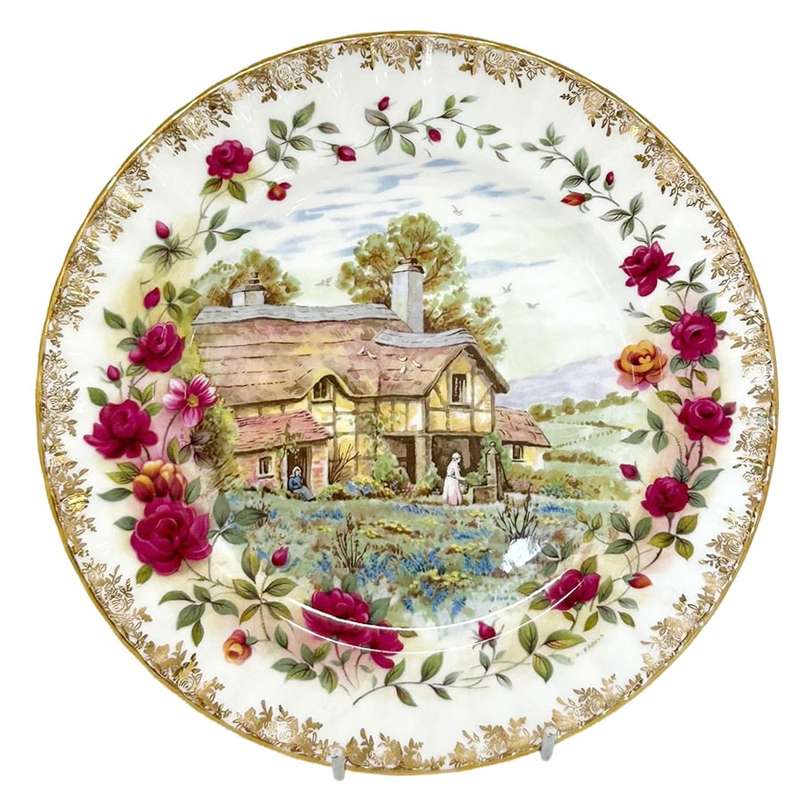 Royal Albert Four Seasons Spring Plate F F Errill