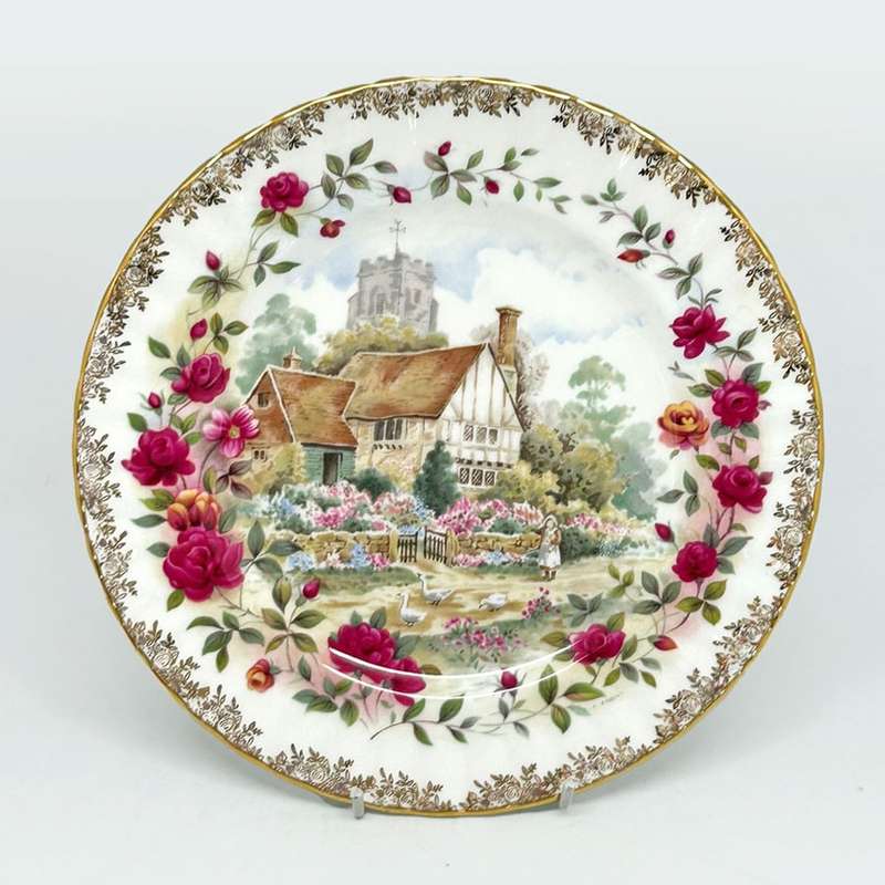 Royal Albert Four Seasons Summer Plate F F Errill