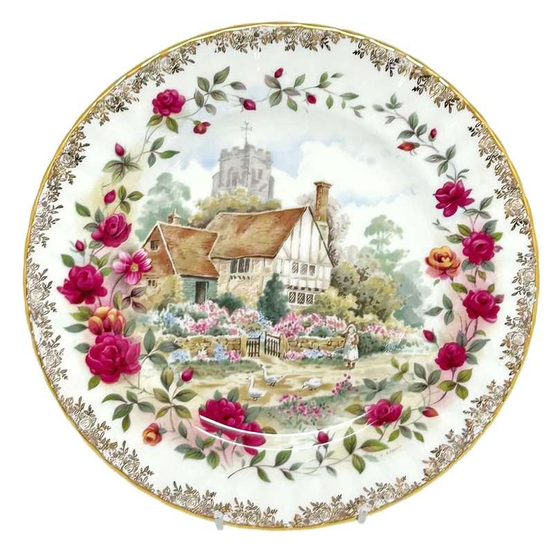 Royal Albert Four Seasons Summer Plate F F Errill