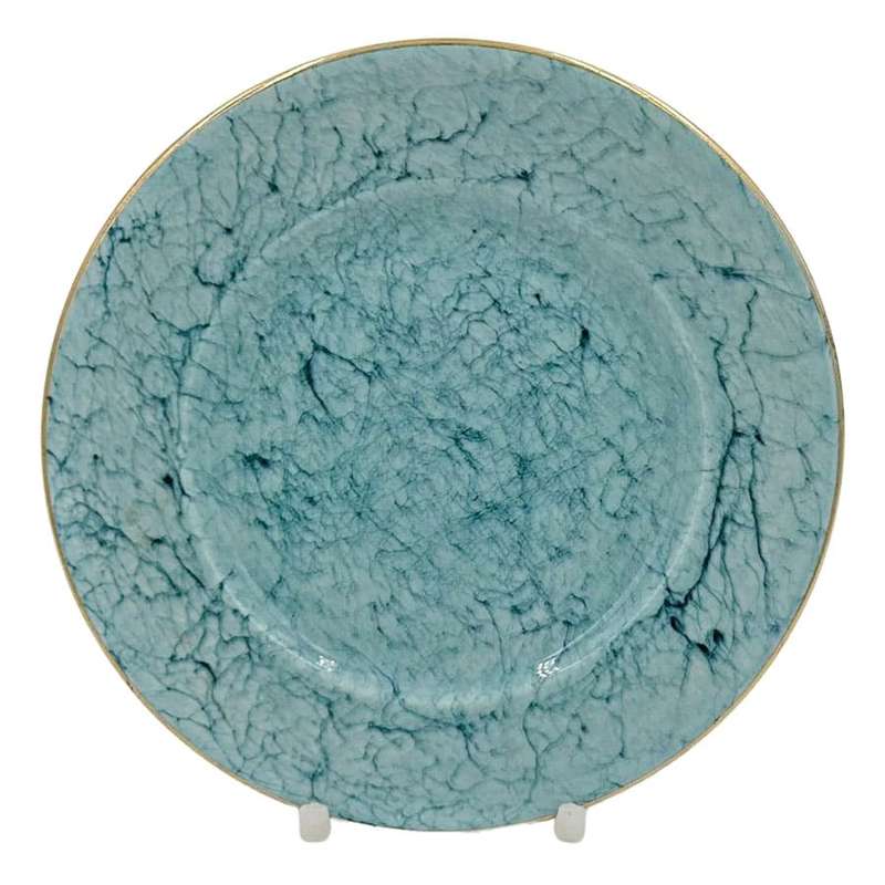 Royal Albert Gossamer Side Plate Blue Green