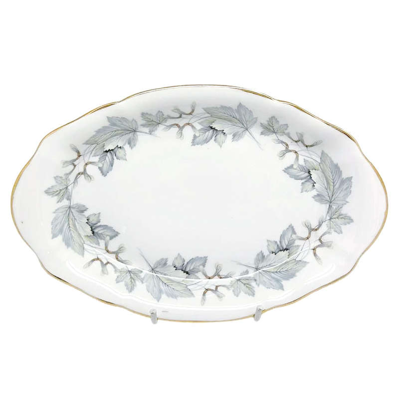 Royal Albert Silver Maple Oblong Serving Bowl