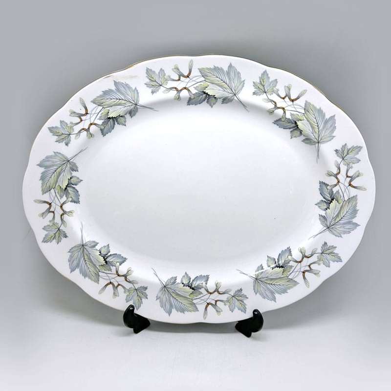 Royal Albert Silver Maple Large Platter 38.5cm