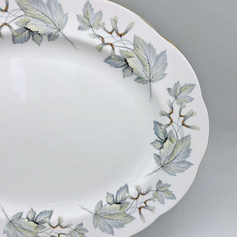 Royal Albert Silver Maple Large Platter 38.5cm