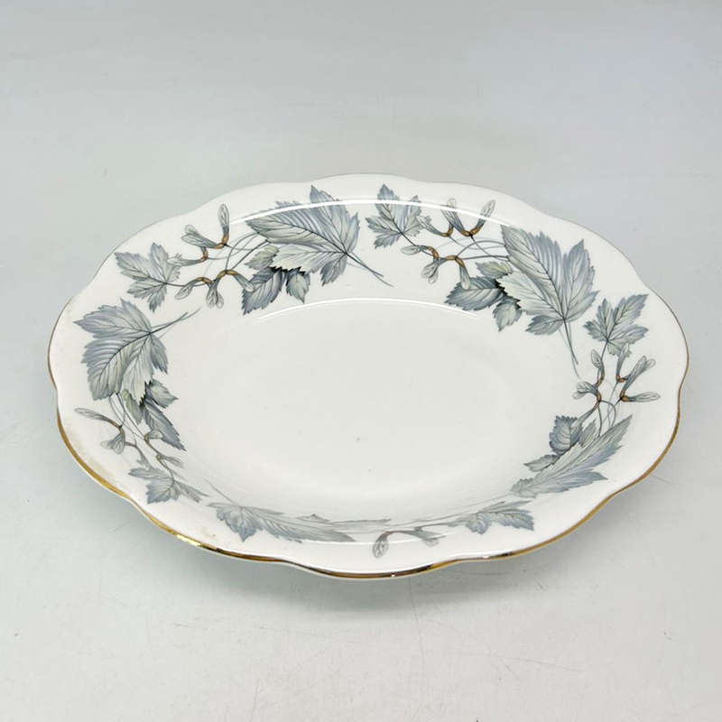 Royal Albert Silver Maple Oval Bowl