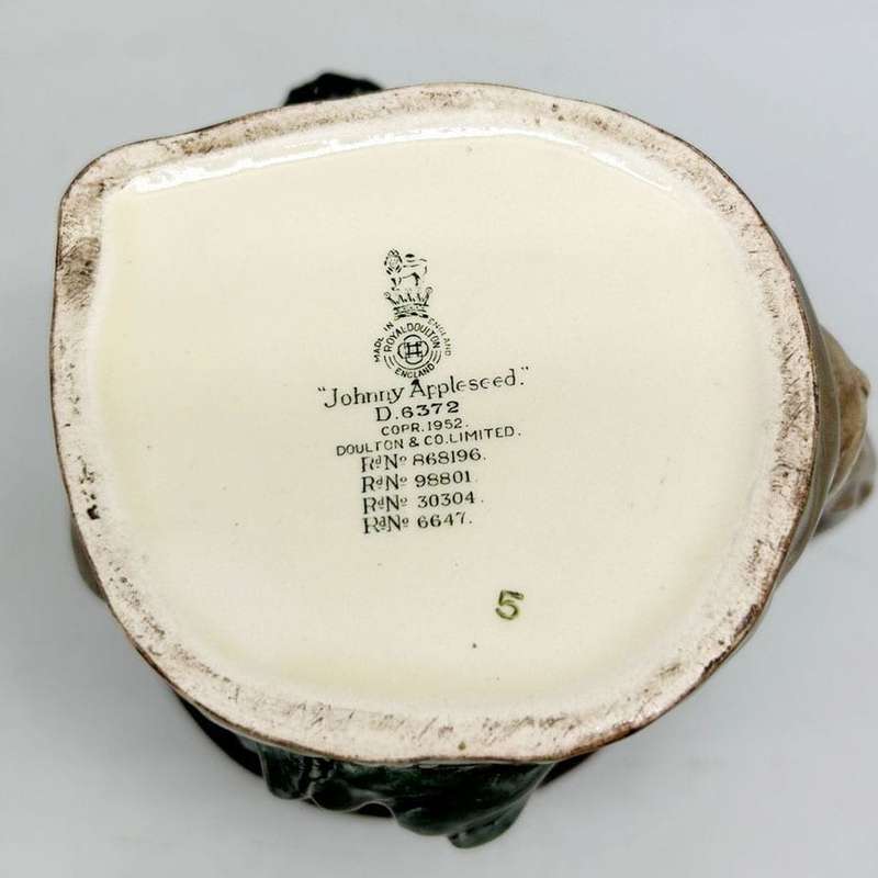 Royal Doulton Large Character Jug Johnny Appleseed D6372