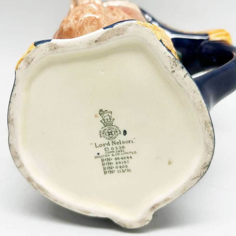 Royal Doulton Large Character Jug Lord Nelson D6636