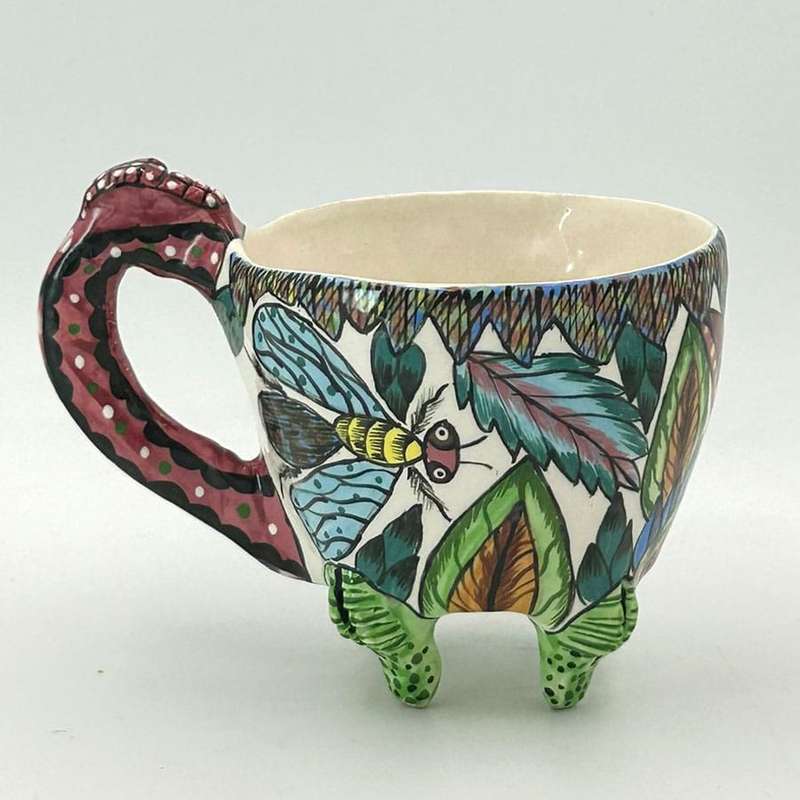 Ardmore Hand Painted Mug By Bongie 1994