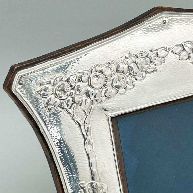 Arts and Crafts  Hallmarked Silver Picture Frame Birmingham 1904