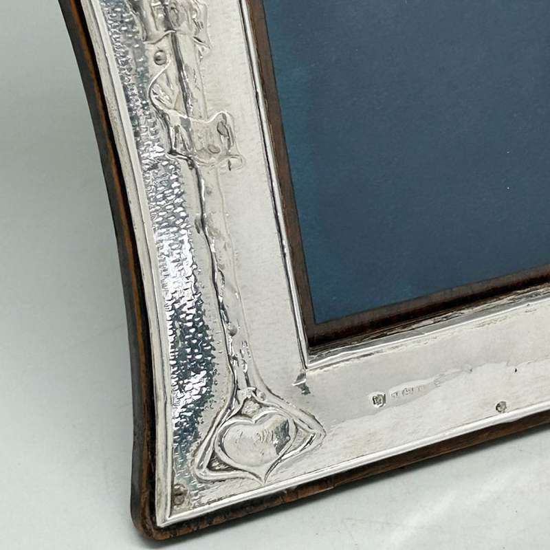 Arts and Crafts  Hallmarked Silver Picture Frame Birmingham 1904