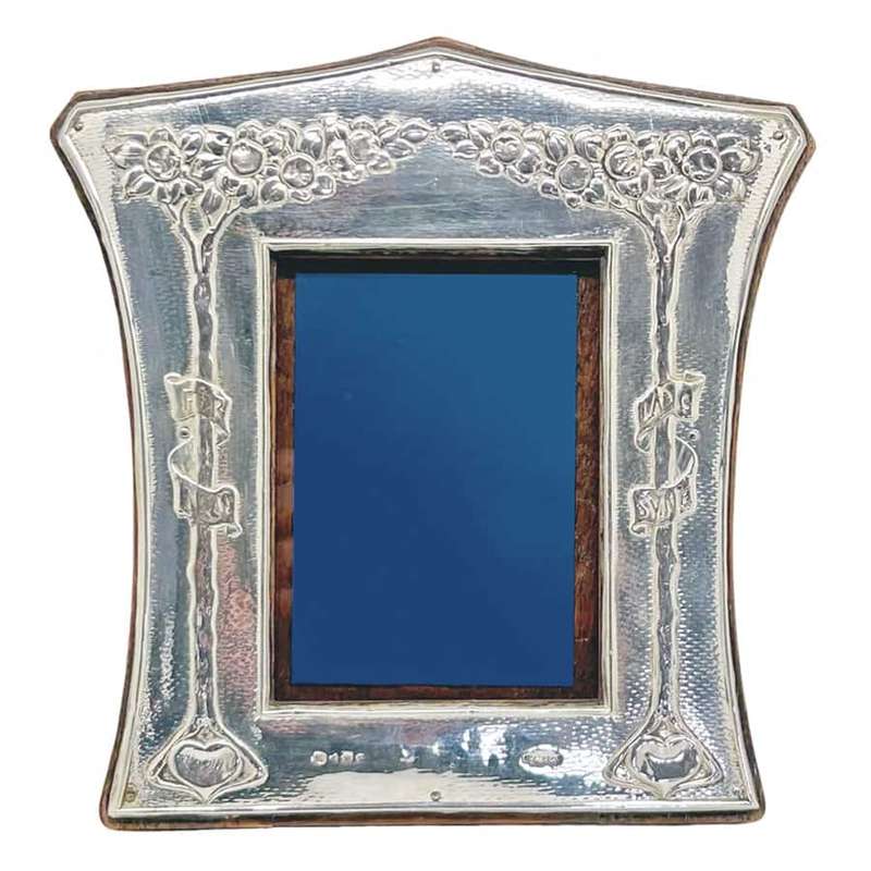 Arts and Crafts  Hallmarked Silver Picture Frame Birmingham 1904