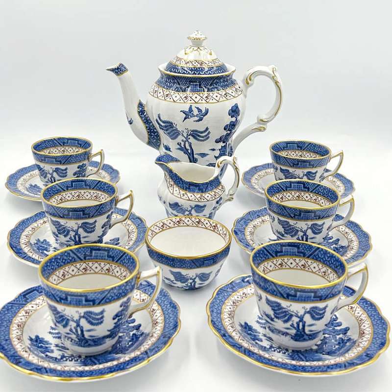 Booths Real Old Willow Coffee Service