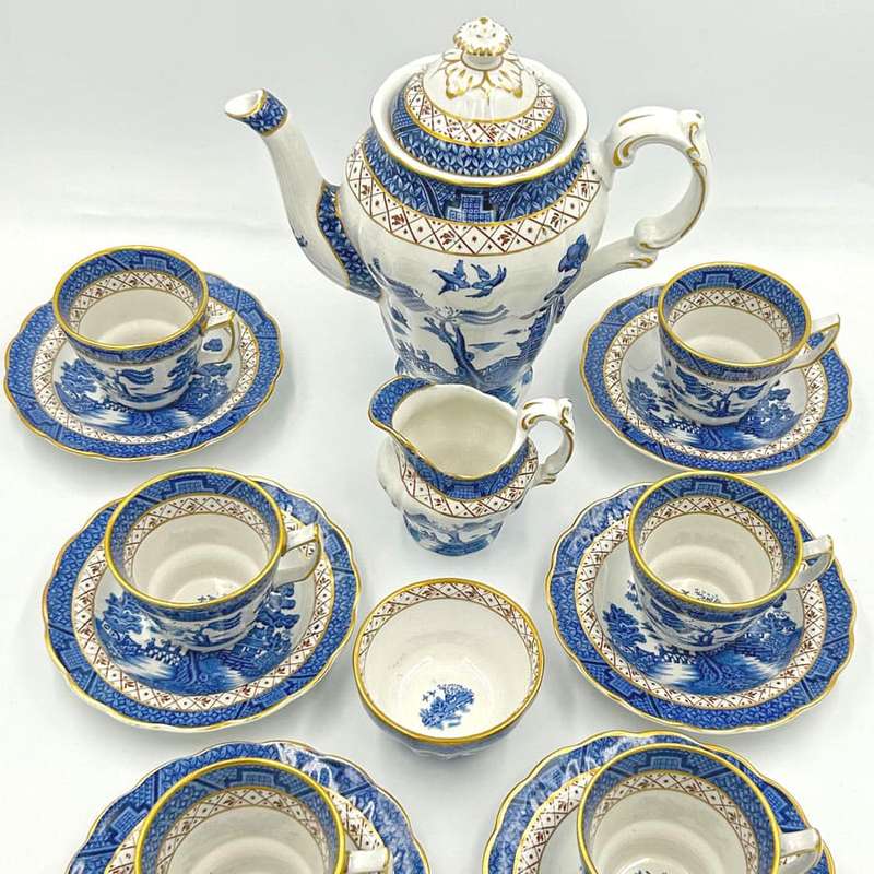 Booths Real Old Willow Coffee Service