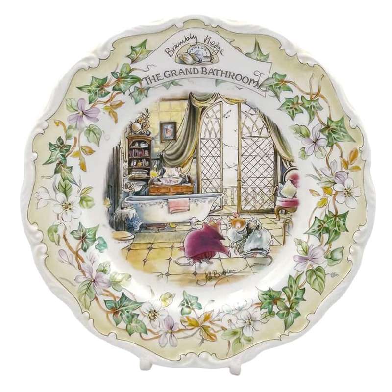 Brambly Hedge Royal Doulton Grand Bathroom Plate