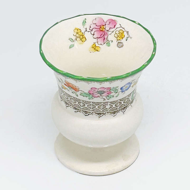 Copeland Spode Chinese Rose Pedestal  Egg Cup