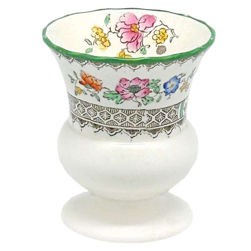 Copeland Spode Chinese Rose Pedestal  Egg Cup