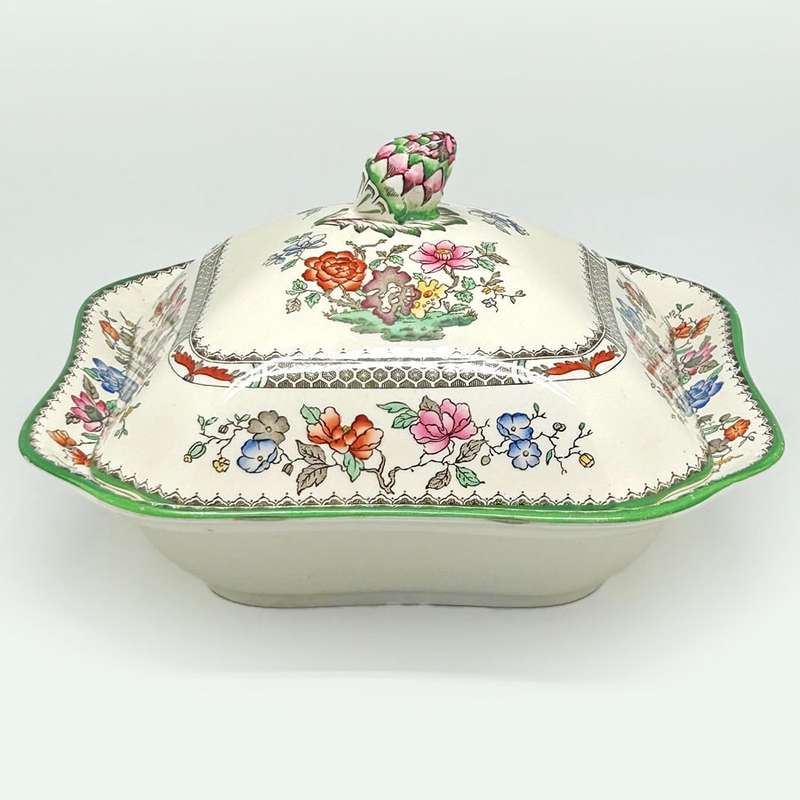 Copeland Spode Chinese Rose Vegetable Bowl