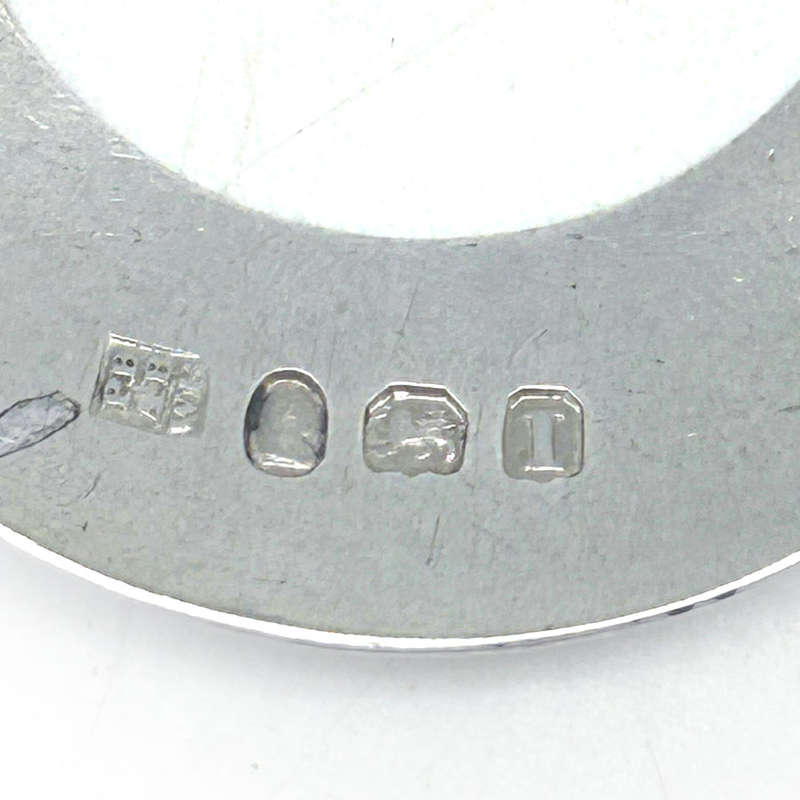 Hallmarked Silver Sherry Decanter Label London 1804 - Bateman