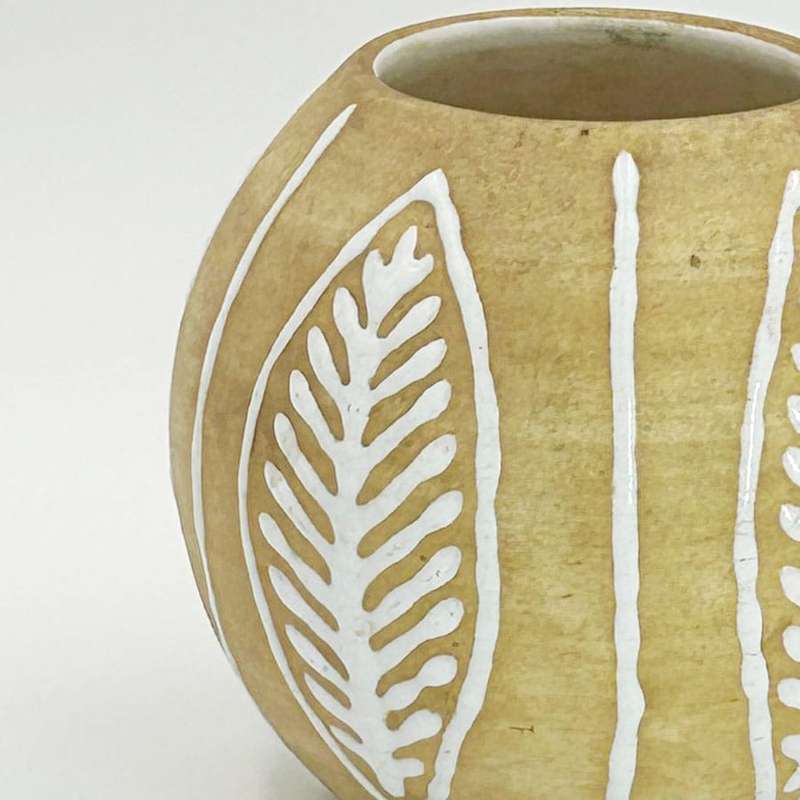 Hamburger Grahamstown Stylised Pottery Vase C1950