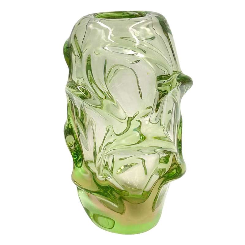 Jan Kotik Propeller Glass Vase Emanuel Beranek Skrdlovice 1955