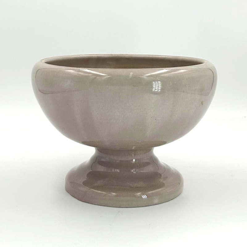 Linnware Pink Glazed Pottery Vase