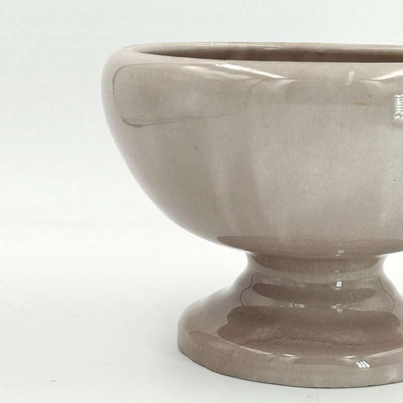 Linnware Pink Glazed Pottery Vase