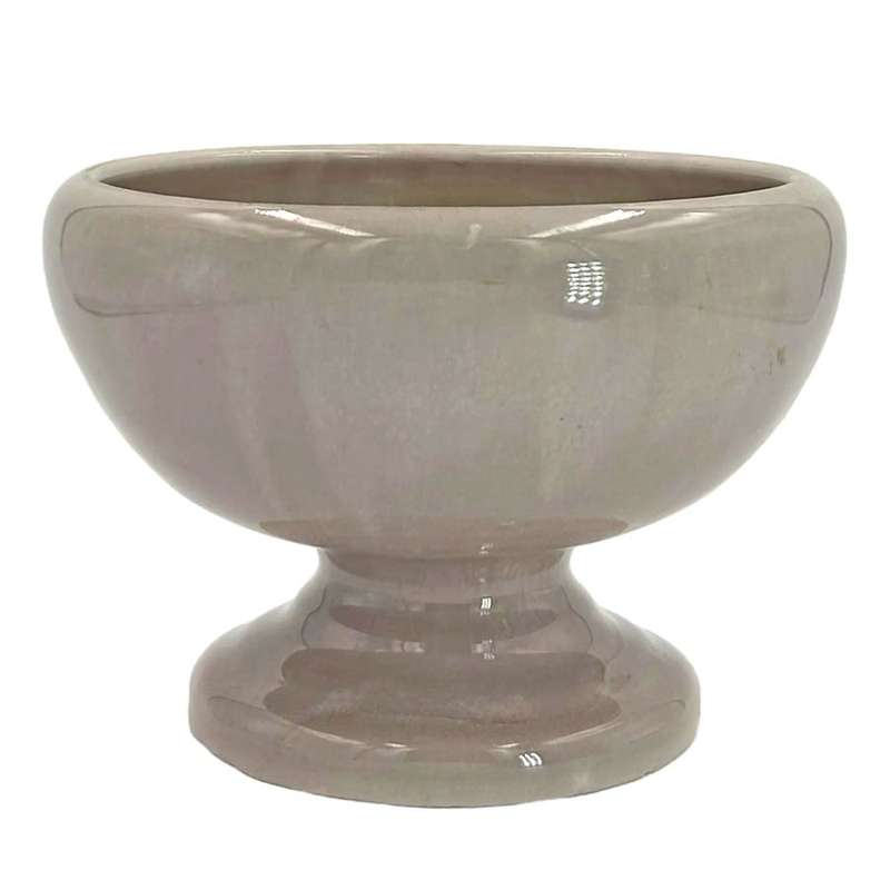 Linnware Pink Glazed Pottery Vase