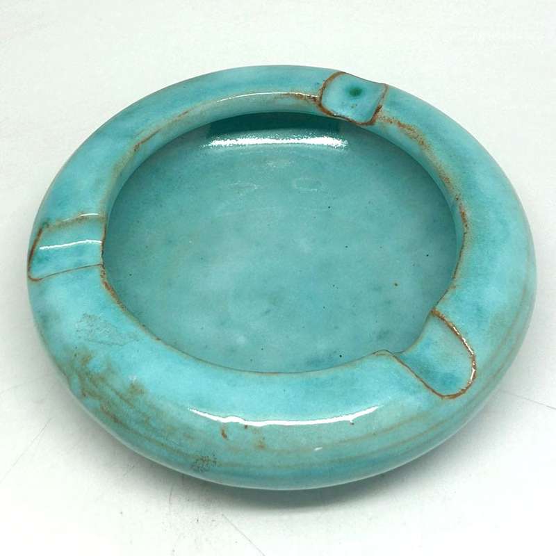 Linnware Pottery Light Blue Ash Tray
