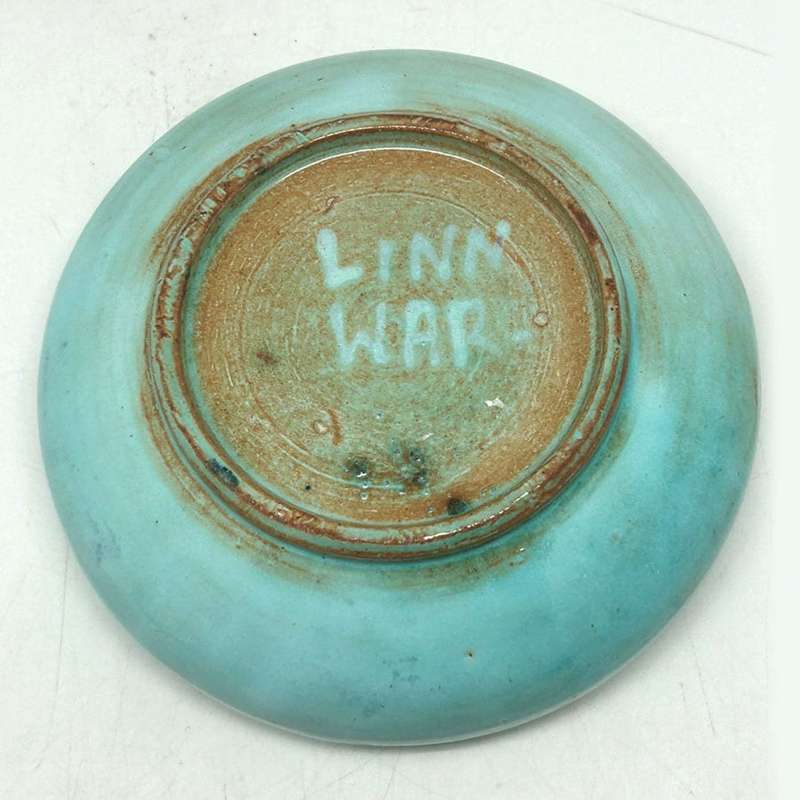Linnware Pottery Light Blue Ash Tray
