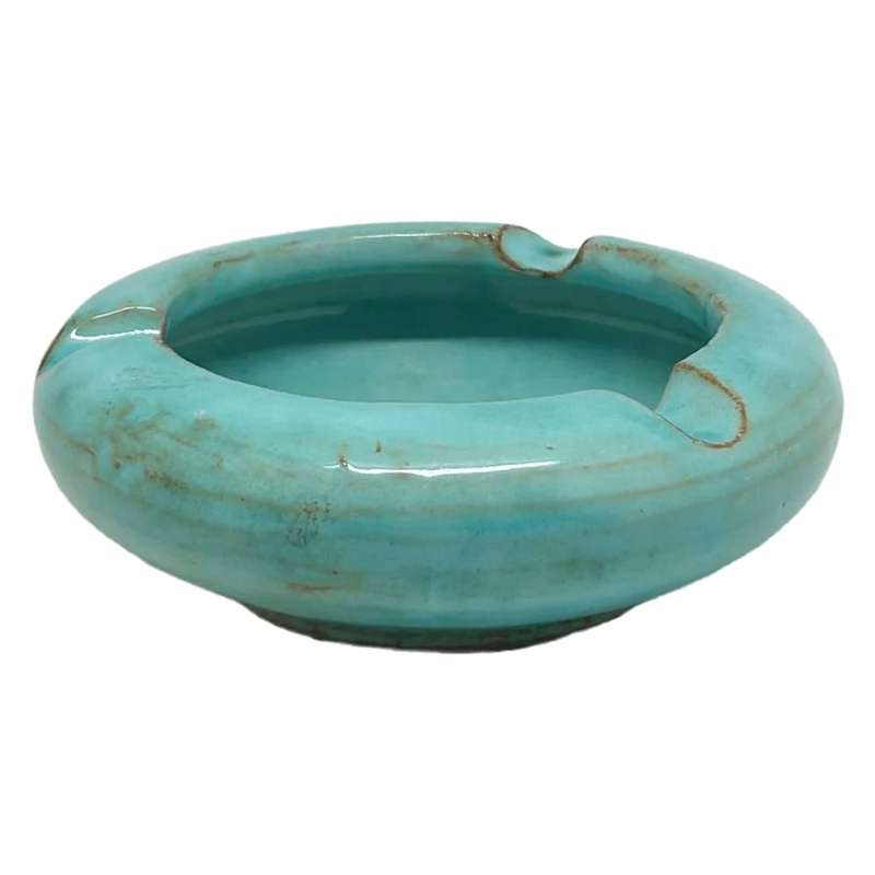 Linnware Pottery Light Blue Ash Tray