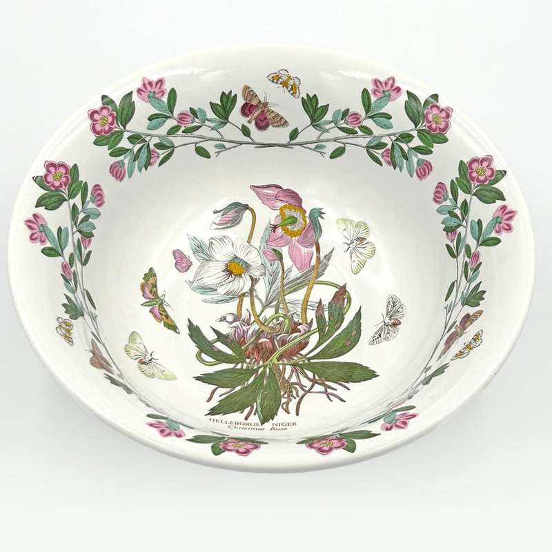 Portmeirion Botanic Garden Christmas Rose Fruit Bowl
