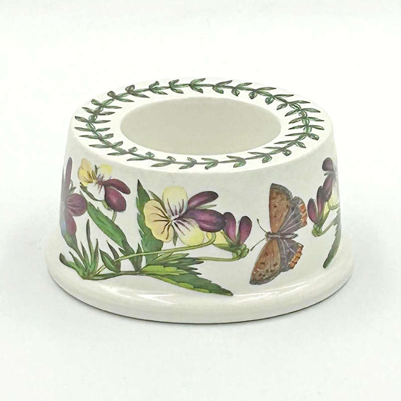 Portmeirion Botanic Garden Tea Light Candleholder Pansy