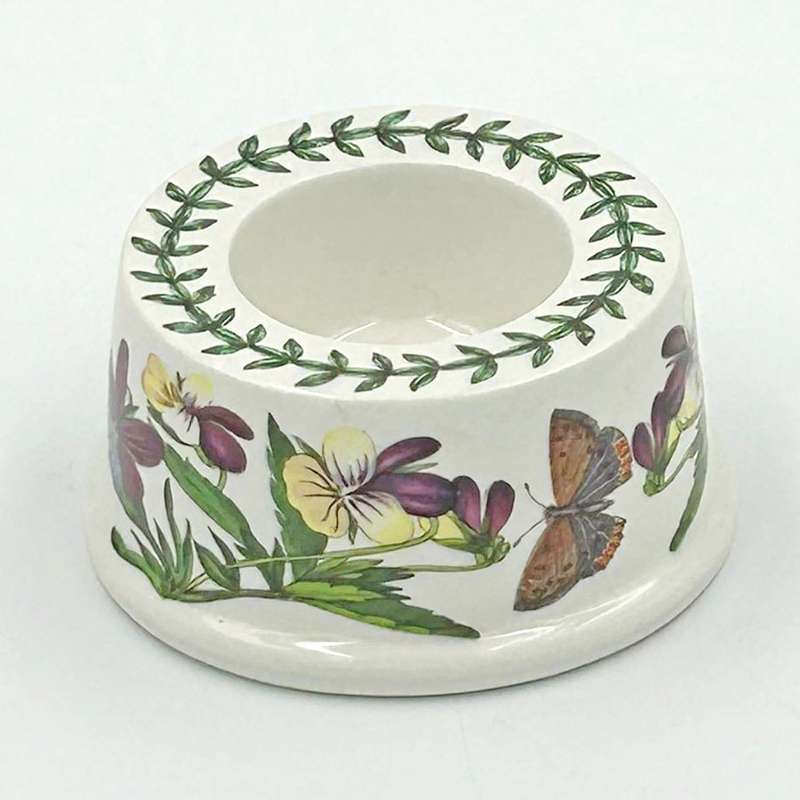 Portmeirion Botanic Garden Tea Light Candleholder Pansy