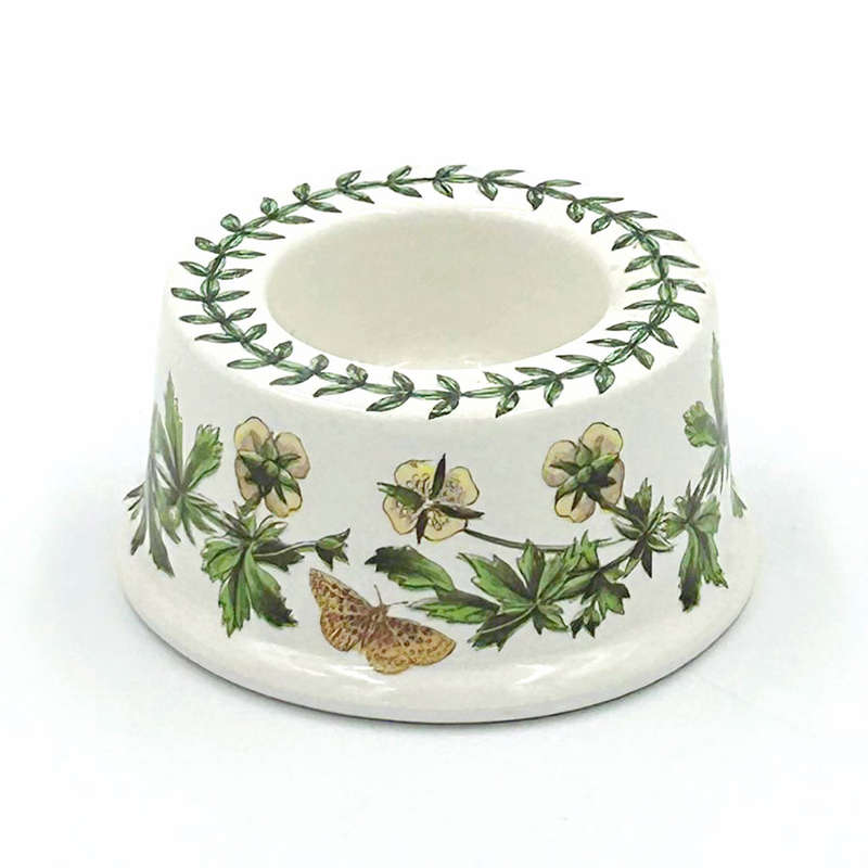 Portmeirion Botanic Garden Tea Light Candleholder Yellow Flower