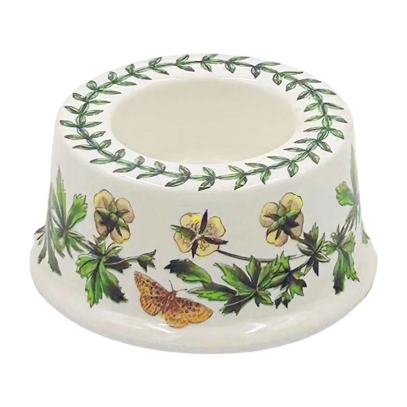 Portmeirion Botanic Garden Tea Light Candleholder Yellow Flower
