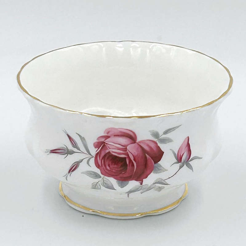 Royal Albert Trent Rose Coffee Sugar Bowl