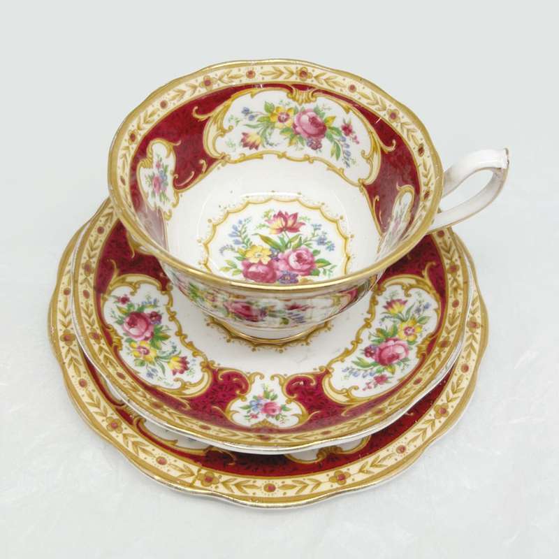 Royal Albert Lady Hamilton Tea Trio Avon