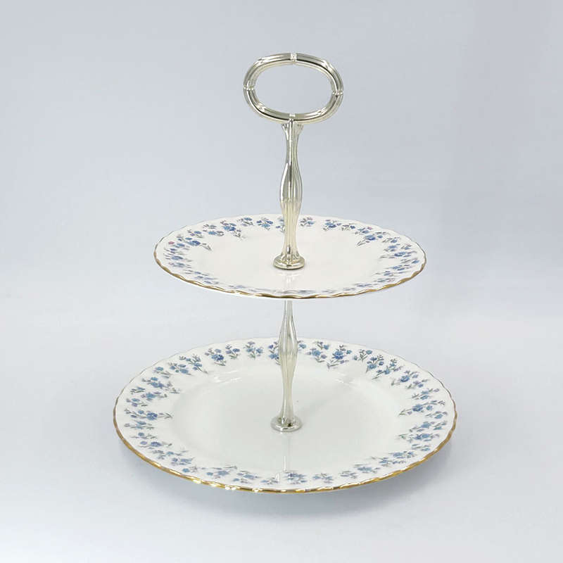 Royal Albert Memory Lane Two Tier High Tea Stand