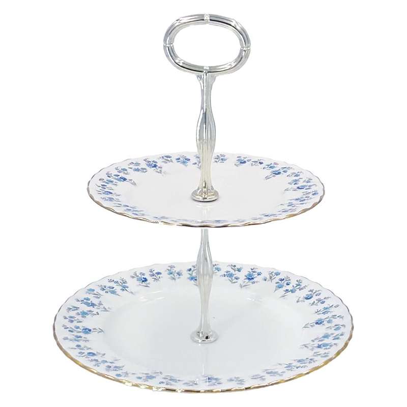 Royal Albert Memory Lane Two Tier High Tea Stand