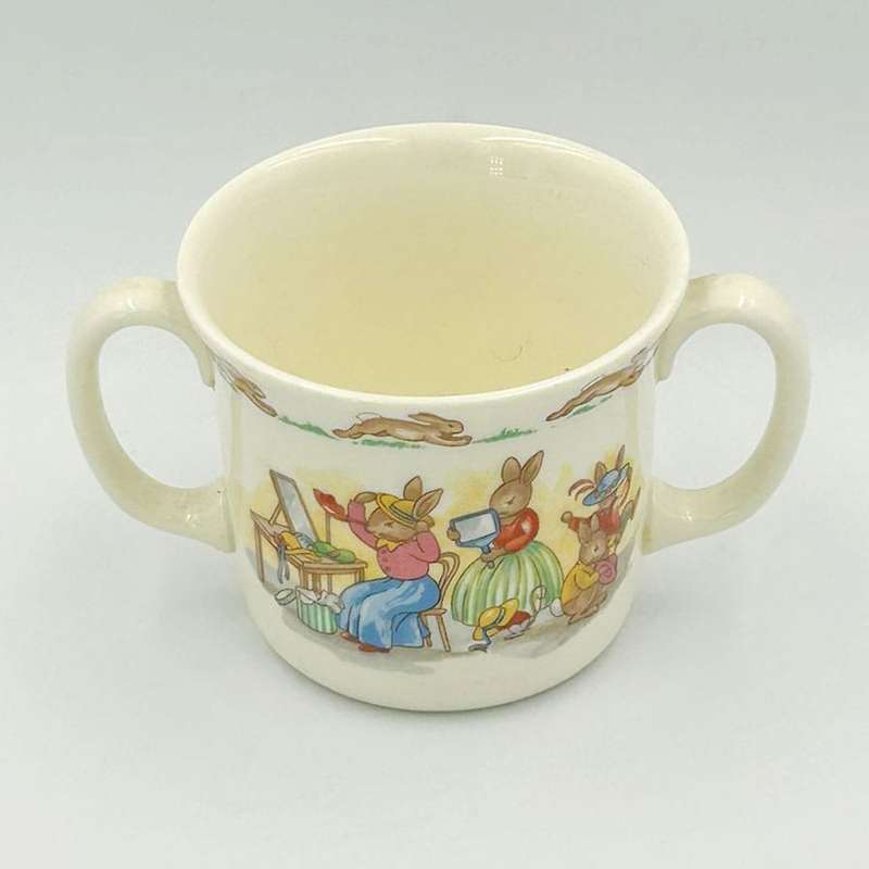 Royal Doulton Christening Bunnykins Mug Dress Up
