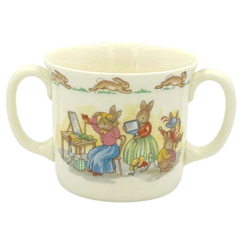 Royal Doulton Christening Bunnykins Mug Dress Up