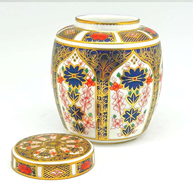 Royal Crown Derby Old Imari Ginger Jar 1128