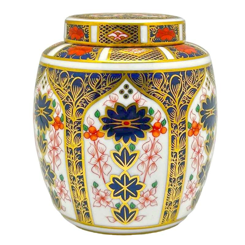 Royal Crown Derby Old Imari Ginger Jar 1128