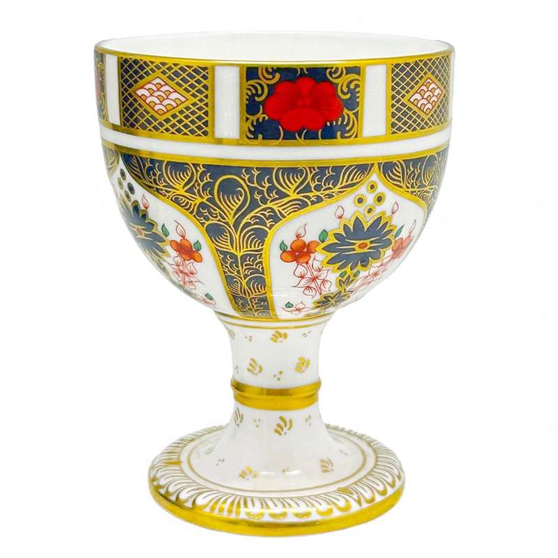 Royal Crown Derby Old Imari Goblet 1128